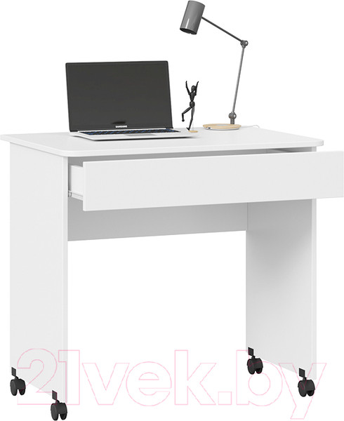 Изображение товара Письменный стол ТриЯ Diamond тип 2 (белый ясень)