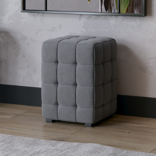 Изображение товара Пуф ТриЯ Аристо (велюр серый)