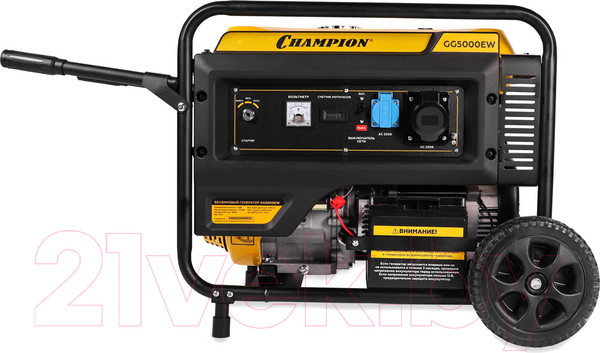 Изображение товара Бензиновый генератор Champion GG5000EW