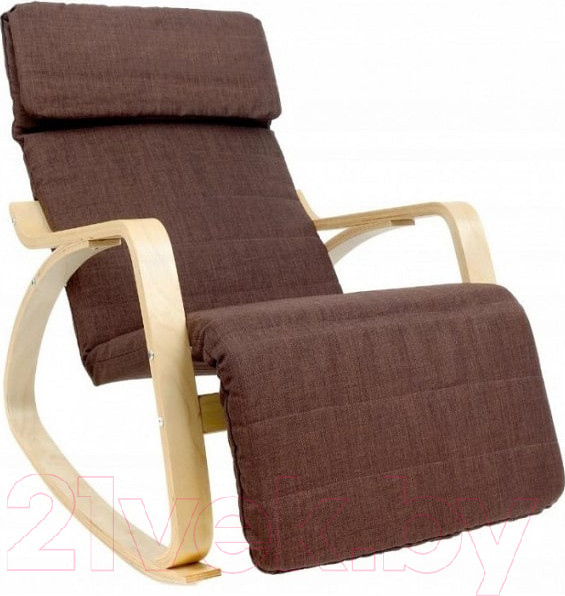 Изображение товара Кресло-качалка Calviano Relax 1103 (коричневый)