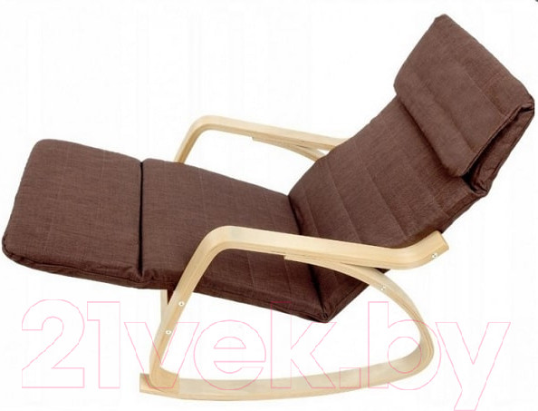 Изображение товара Кресло-качалка Calviano Relax 1103 (коричневый)
