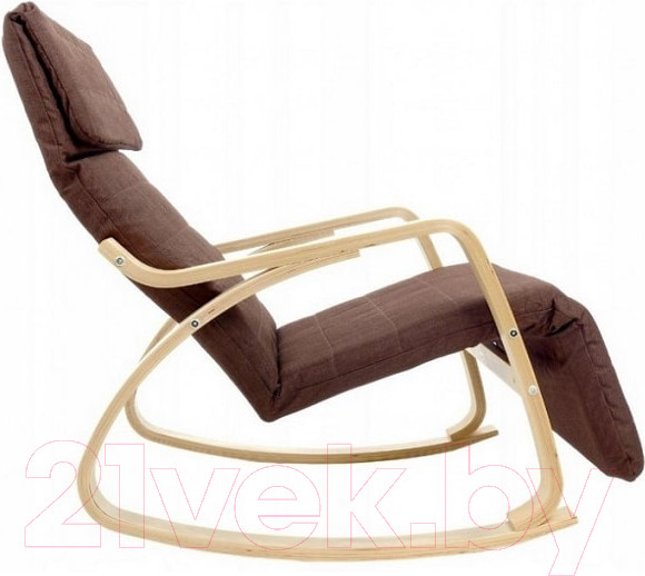 Изображение товара Кресло-качалка Calviano Relax 1103 (коричневый)