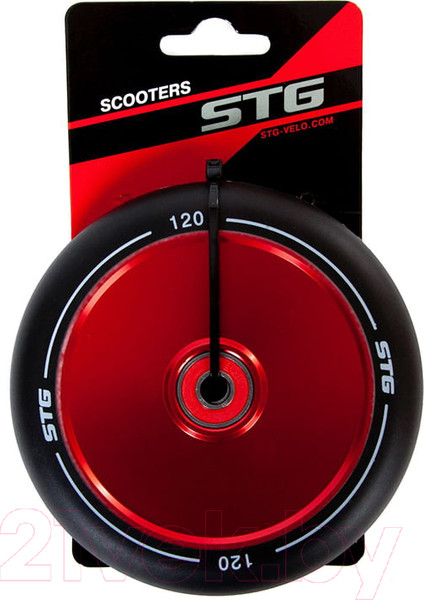 Изображение товара Колесо для самоката STG Х105152 (красный)