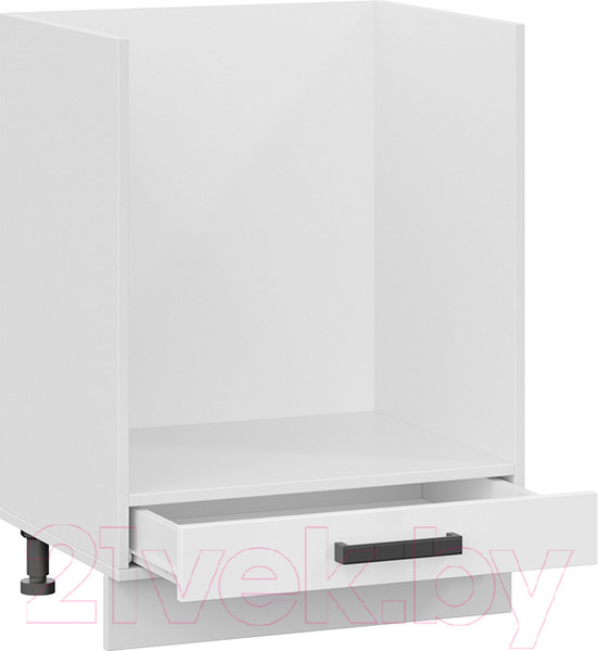 Изображение товара Шкаф под духовку ТриЯ Детройт исп.2 1Н6Б (белый/белый глянец)