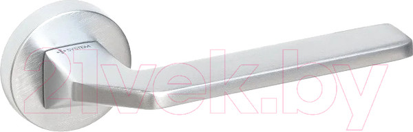Изображение товара Ручка дверная System Tema CBMX (брашированный матовый хром)