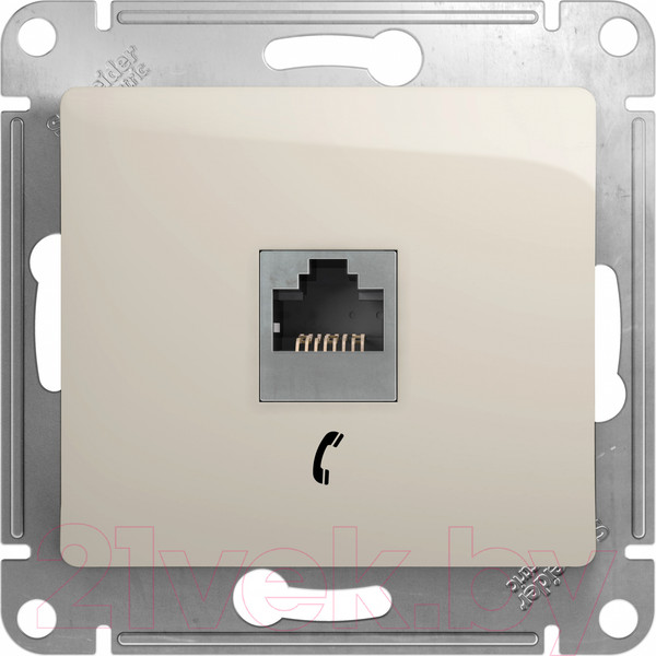 Изображение товара Розетка Systeme (Schneider) Electric Glossa GSL000981T