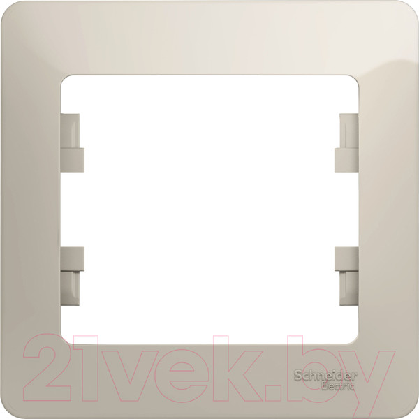 Изображение товара Рамка для выключателей и розеток Systeme (Schneider) Electric Glossa GSL000901