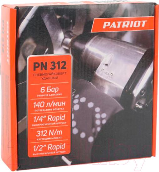Изображение товара Пневмогайковерт PATRIOT PN 312