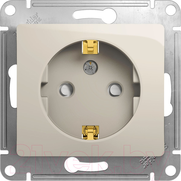 Изображение товара Розетка Systeme (Schneider) Electric Glossa GSL000945