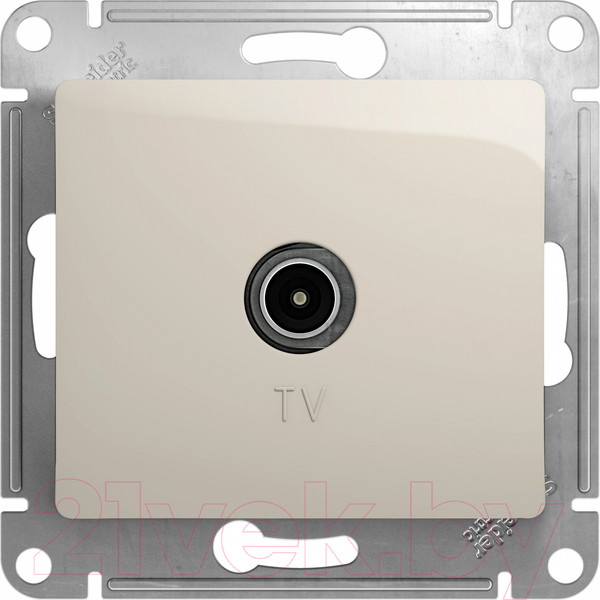 Изображение товара Розетка Systeme (Schneider) Electric Glossa GSL000991