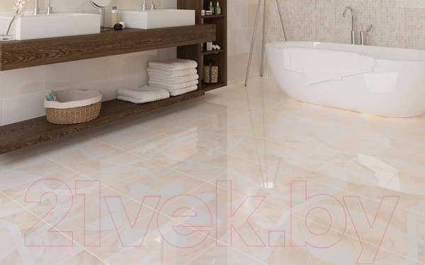 Изображение товара Плитка Kerranova Onice Milky Lappato K-95/LR (600x600)