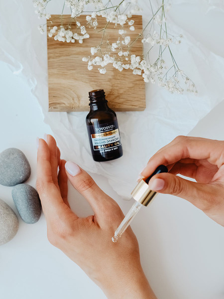 Изображение товара Масло для лица Novosvit Concentrate Beauty Oil омолаживающий эликсир (25мл)