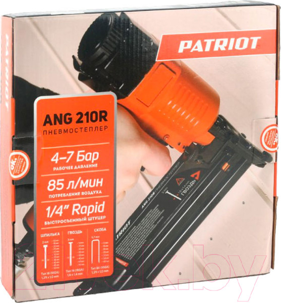 Изображение товара Пневматический степлер PATRIOT ANG 210R