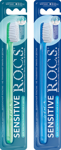 Изображение товара Зубная щетка R.O.C.S. Sensitive мягкая