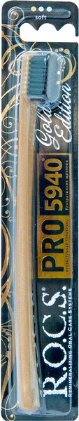 Изображение товара Зубная щетка R.O.C.S. Pro Gold Edition мягкая