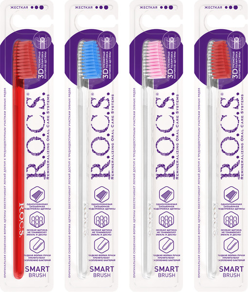 Изображение товара Зубная щетка R.O.C.S. Классическая жесткая