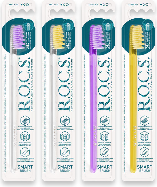 Изображение товара Зубная щетка R.O.C.S. Модельная мягкая