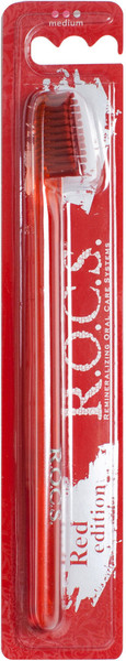 Изображение товара Зубная щетка R.O.C.S. Red Edition Classic средняя