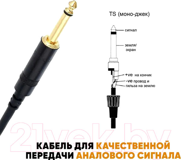 Изображение товара Кабель Shnoor IC124-JMJM-B-1.5m (1.5м)