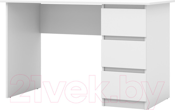 Изображение товара Письменный стол MySTAR Сноули 3я ИВ-121.13 (белый)