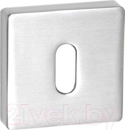 Изображение товара Накладка под сувальдный ключ System PS SQ CBMX (брашированный матовый хром)