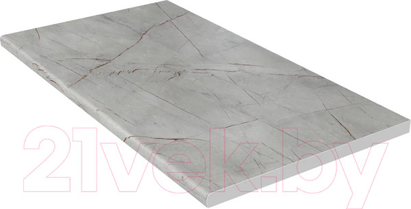 Изображение товара Кухонный гарнитур Интерлиния Тренд 1.0Б (луна/белый/серый каспий)