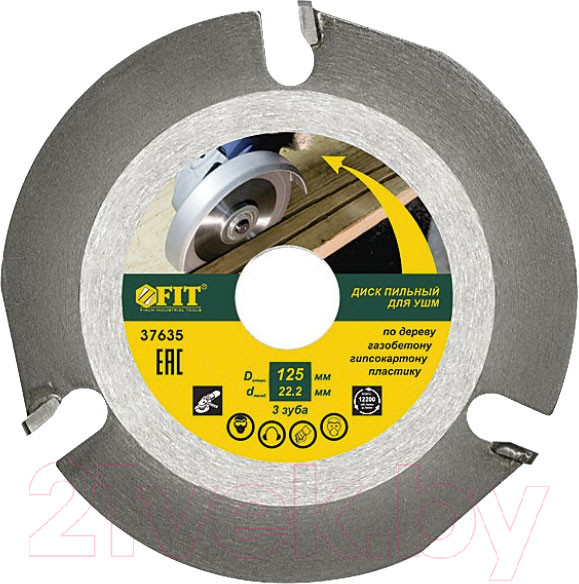 Изображение товара Пильный диск FIT По дереву / 37635