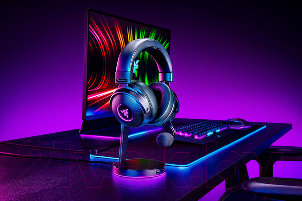 Изображение товара Наушники-гарнитура Razer Kraken V3 Pro / RZ04-03460100-R3M1