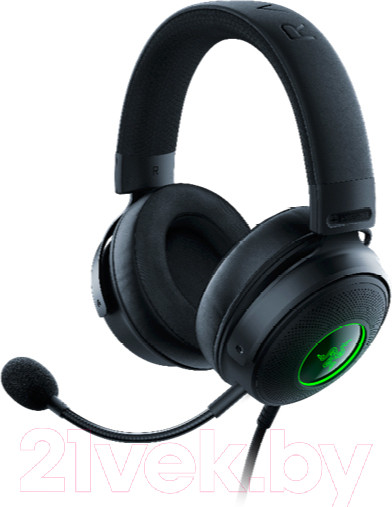 Изображение товара Наушники-гарнитура Razer Kraken V3 HyperSense / RZ04-03770100-R3M1