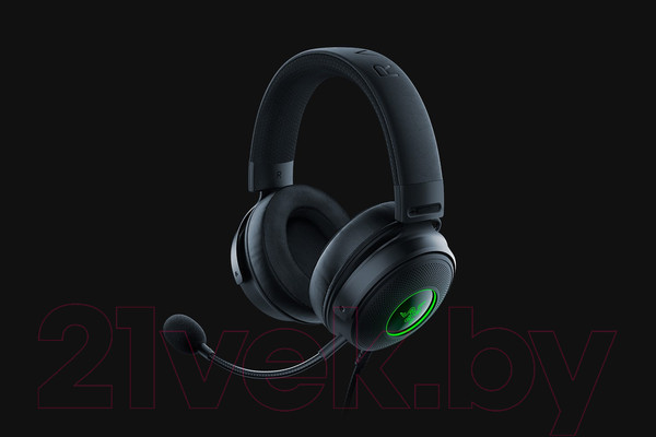Изображение товара Наушники-гарнитура Razer Kraken V3 HyperSense / RZ04-03770100-R3M1