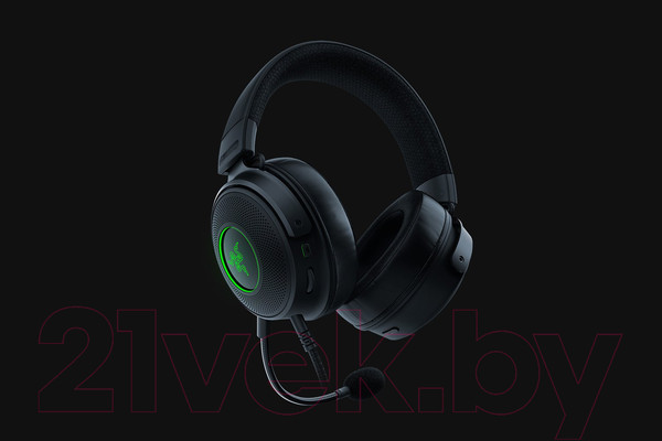Изображение товара Наушники-гарнитура Razer Kraken V3 HyperSense / RZ04-03770100-R3M1