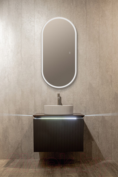 Изображение товара Шкаф с зеркалом для ванной Silver Mirrors Soho 50x100 / LED-00002515