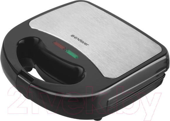 Изображение товара Сэндвичница Endever Skyline SM-28 (черный/сталь)