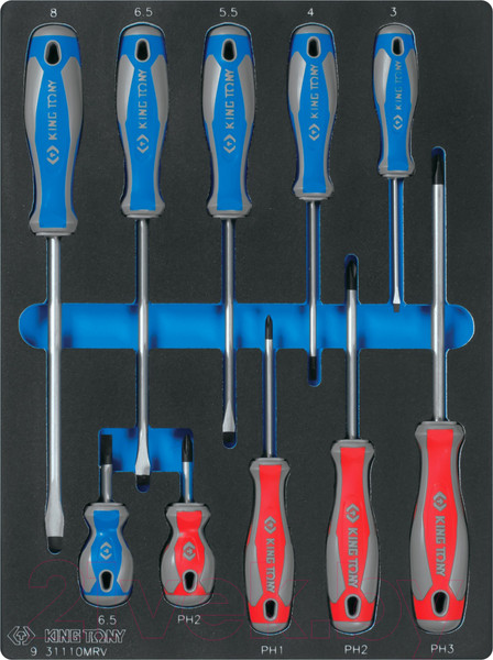 Изображение товара Универсальный набор инструментов King TONY 9G35-152MRVD