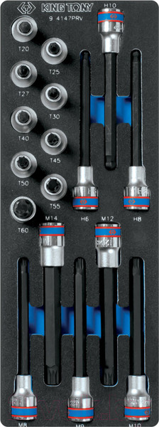 Изображение товара Универсальный набор инструментов King TONY 9G35-152MRVD