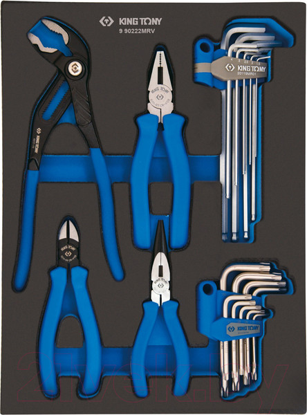 Изображение товара Универсальный набор инструментов King TONY 9G35-152MRVD