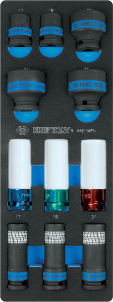 Изображение товара Универсальный набор инструментов King TONY 934-286MRVD