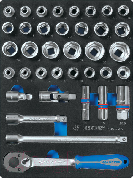 Изображение товара Универсальный набор инструментов King TONY 934-286MRVD