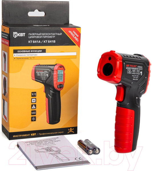Изображение товара Пирометр КВТ Proline KT 641A / 87244
