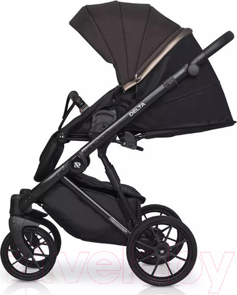 Изображение товара Детская универсальная коляска Riko Basic Delta 3 в 1 (04/темно-коричневый)