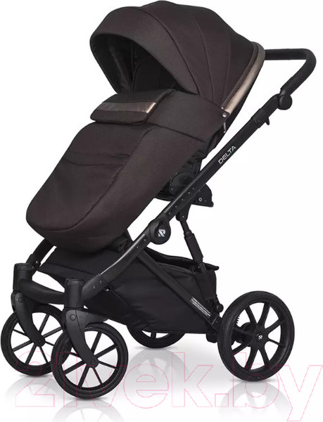 Изображение товара Детская универсальная коляска Riko Basic Delta 3 в 1 (04/темно-коричневый)