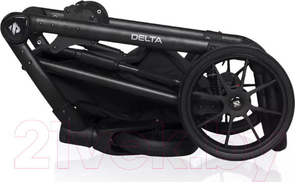 Изображение товара Детская универсальная коляска Riko Basic Delta 3 в 1 (04/темно-коричневый)