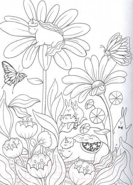 Изображение товара Раскраска Эксмо Миллион единорогов (Майо Л.)