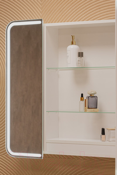 Изображение товара Шкаф с зеркалом для ванной Silver Mirrors Alliance 805x800 / LED-00002516