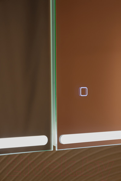 Изображение товара Шкаф с зеркалом для ванной Silver Mirrors Alliance 805x800 / LED-00002516