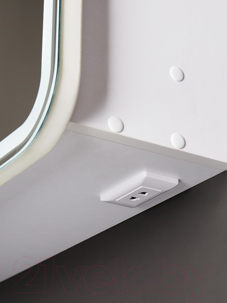 Изображение товара Шкаф с зеркалом для ванной Silver Mirrors Alliance 805x800 / LED-00002516