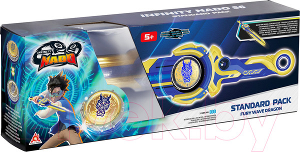 Изображение товара Игрушка детская Infinity Nado Волчок Эпик Лончер Стандарт Fury Dragon / 40597
