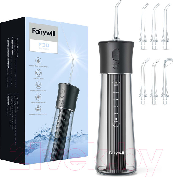 Изображение товара Ирригатор Fairywill F30 / 000024 (черный)