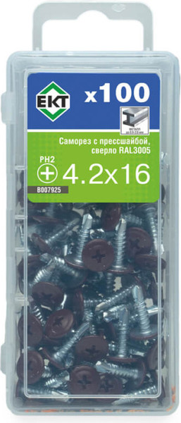 Изображение товара Саморез ЕКТ B007925 (100шт)