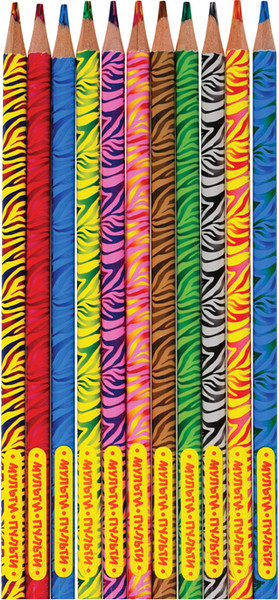 Изображение товара Набор цветных карандашей Мульти-пульти Енот и радуга / CP_33719 (12цв)